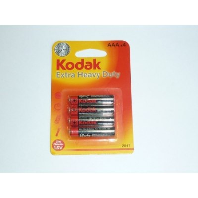 Батарейки Kodak R03 Heavy Duty блистер /по 4/48/240/480