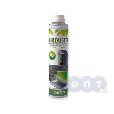 Пневматический очиститель д\чистки техн.,клав. Perfeo Air Duster 300мл