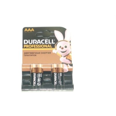 Батарейки Duracell LR03 Professional /по 4/48/960