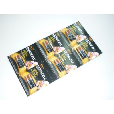 Батарейки Duracell LR03 блистер 2*6 отрывной /12/120/1400