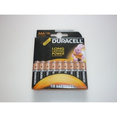Батарейки Duracell LR03 блистер /по 18/180 вывели