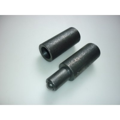 Петля гаражная 'КЗМИ' d36*140мм с шариком/14