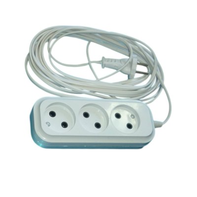 Удлинитель 3гн. 5м ЭКОНОМ ШВВП 2*0,5 10А/50