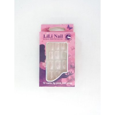 Ногти накладные в кор bzj-001 , bzj-002 LiLi Nail \67CL164\ \12