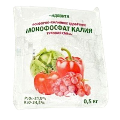 Удобрение Монофосфат калия 0,5кг