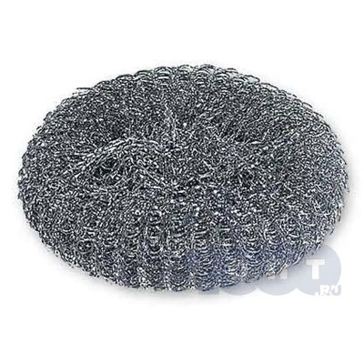 Губка для посуды металл.10шт малая  \120