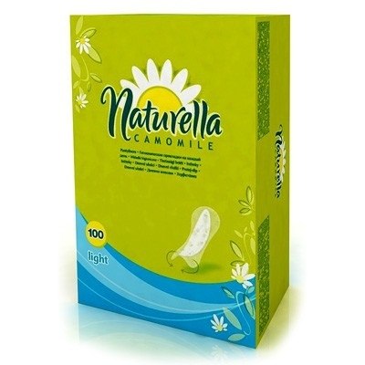 Прокладки NATURELLA на каждый день Camomile Light 100шт