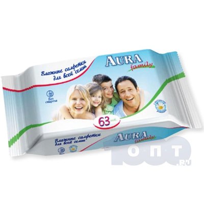 Салфетки влажные Ultrafresh для всей семьи 60шт/15