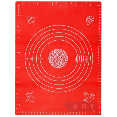 Коврик силиконовый для раскатки теста 23*41 см