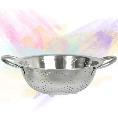 Дуршлаг метал. с ручками 24см