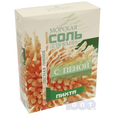 Соль д\ванн с пеной Пихта 500г 4901