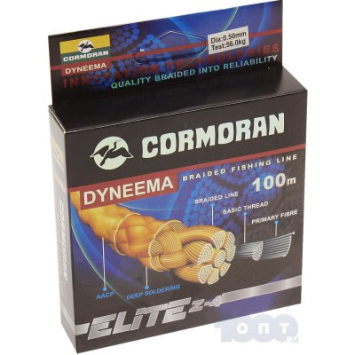 Леска плетенка ELITE Cormoran 0,50