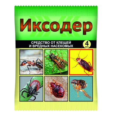 От клещей ИКСОДЕР 4мл/